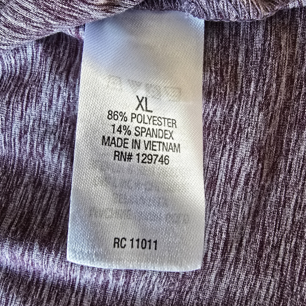 Ridgecut Set 2  Long Sleeve Tees - Mauve and Teal Size Xl Layering Winter Fall - Picture 5 of 5